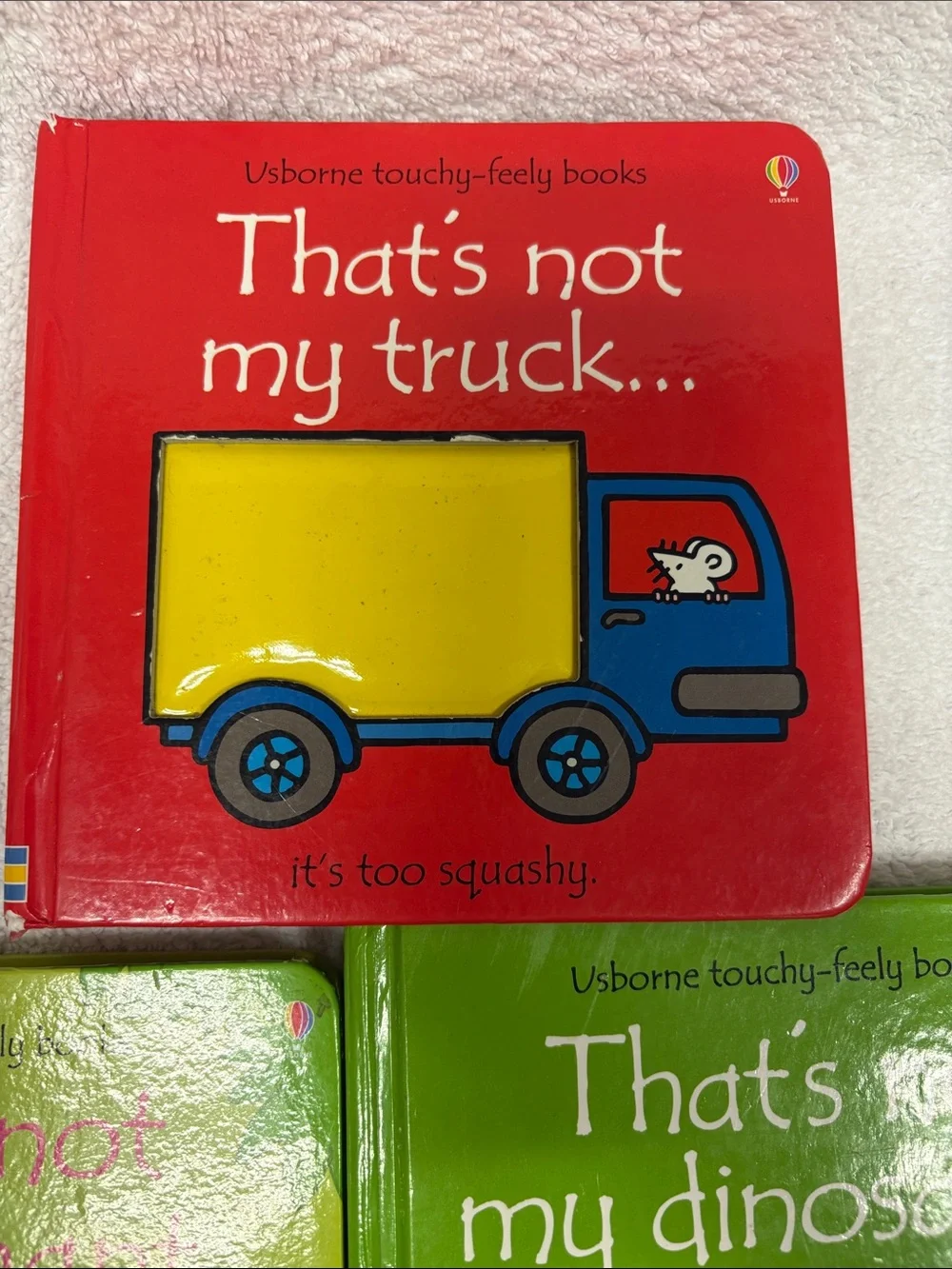 UsBorne Touchy-Feely that’s not my dinosaur truck bunny puppy board books